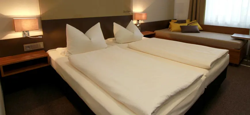 Hotel-Zimmer im Hotel Drei Lilien in Vohenstrauß Hotel-Zimmer im Hotel Drei Lilien in Vohenstrauß